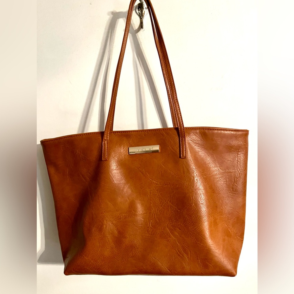 Montana West‎ Tan Faux Leather Tote